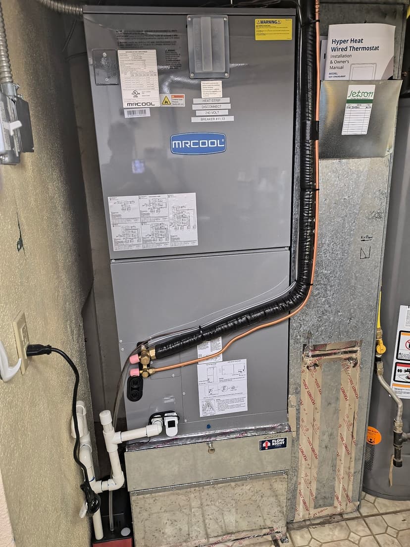 Friendly, Professional Install—Heat Pump Works Beautifully